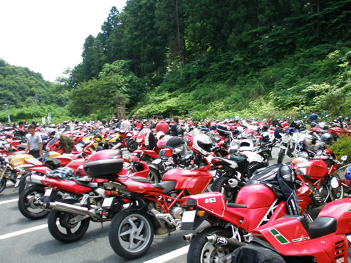 DUCATIラリー2009 in 秩父